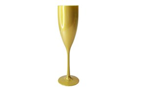 Taça de Champagne Cristal 180ml  Ouro - UN