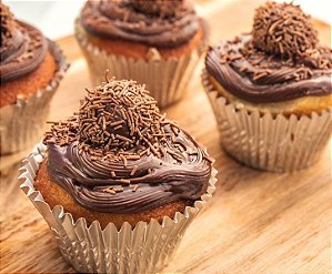 Cupcake de Brigadeiro Gourmet