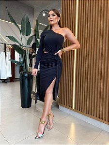 Vestido Gisely Preto