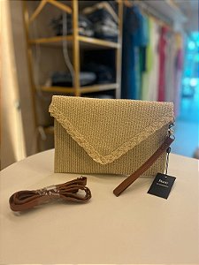 Bolsa (clucth) Palha