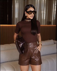 Blusa Cacau Premium Chocolate