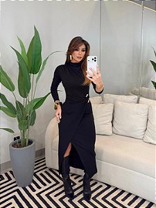 Vestido Carla Preto