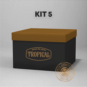 kit Doces de Leite Cremoso Sabores: Tradicional, Nozes e Café