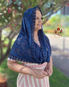 Véu Infinity Santa Gianna Azul