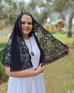 Véu Tradicional Santa Rita Preto