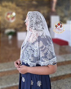 Véu Mãe Puríssima Branco