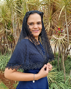 Véu Tradicional Celina Preto