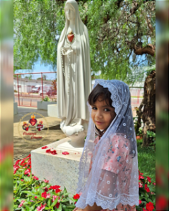 Véu Tradicional Santa Jacinta ( TAMANHO M)
