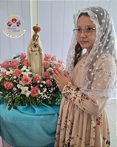 Véu Tradicional Santa Jacinta (Tamanho P)