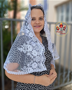 Véu Tradicional Nossa Senhora de Guadalupe Branco