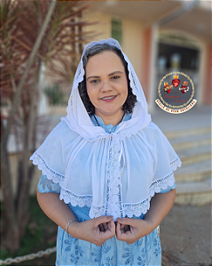 Véu Capuz Rosário de Fátima