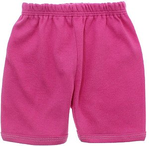 Shorts Bebê em Suedine Lapuko Pink
