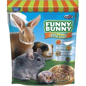 Ração Supra Funny Bunny Blend Coelhos e Pequenos Roedores