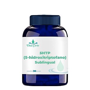 5 HTP ( 5-Hidroxitriptofano) 50mg -  Sublingual - 30 cápsulas