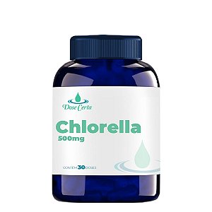 Chlorella 500mg - 30 cápsulas