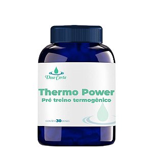 Thermo Power (Pré treino termogênico) -30 cápsulas