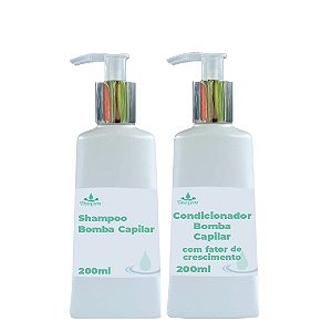 Kit Shampoo + Condicionador Bomba Capilar - 200ml