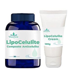 kit LipoCelulite (Composto cápsulas + Creme anticelulite)