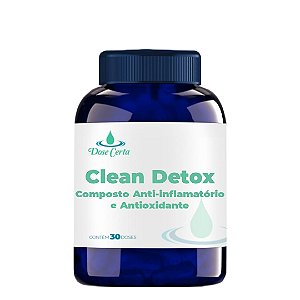 Clean Detox (Anti-inflamatório e Antioxidante) 30 doses