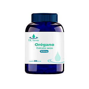 Orégano Extrato Seco 200mg - 30 cápsulas