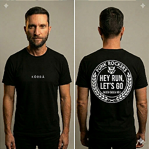 Camiseta Hey Run Let`s Go