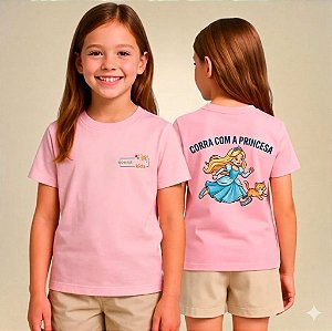 Camiseta Corra com a princesa