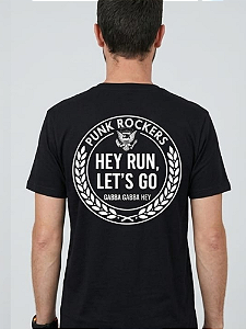 Camiseta Hey Run Lets Go