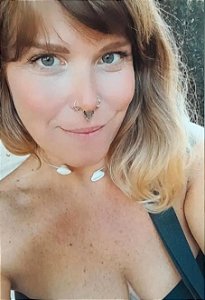 Chocker moldada a mão búzios