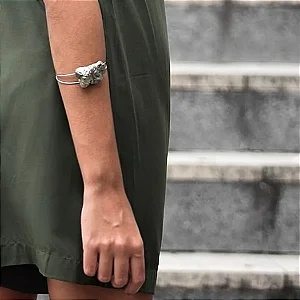 Bracelete pedra pirita