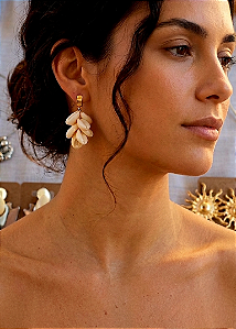 Argolinha aço mini cascata