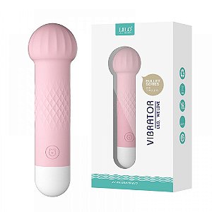 Mini Vibrador Recarregável e Potente com 10 Modos de Vibração - LILO - VIP