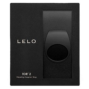 Anel Peniano Vibrador para Casais Lelo Tor 2 RECARREGÁVEL - LUXO - Black