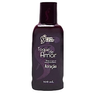 Óleo para Massagem Perfumado TOQUE DE AMOR - ATRAÇÃO - 100ml FOR SEXY