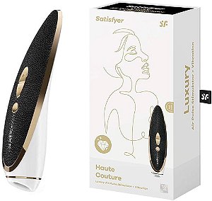 SATISFYER LUXURY (HAUTE COUTURE) - Estimulador de Clitóris LUXO com Ondas de Sucção