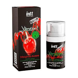 Vibration! Gel Eletrizante Estimulante SUPER Vibrante MAÇÃ DO AMOR - INTT