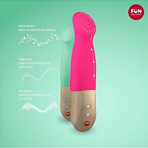 Vibrador SUNDAZE Pulsador Ponto G e Clitóris - Fun Factory