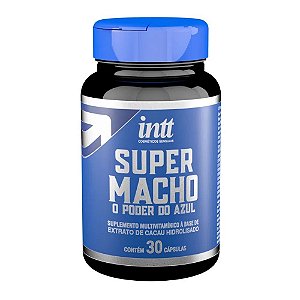 SUPER MACHO INTT - Suplemento Multivitamínico Potencializador Masculino