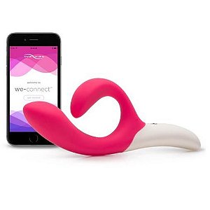 Vibrador Ponto G com Plug Lateral We-Vibe Nova