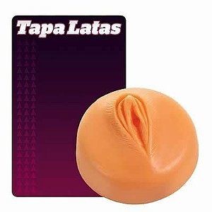 Tapa Lata em forma de vagina