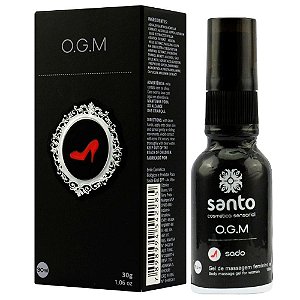 Orgasm OGM SADO - Gel SUPER EXCITANTE Feminino Santo Sexo - SANTO