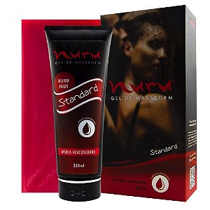 Lubrificante Sexual Gel Nuru Massagem (Kit Gel + Lençol)