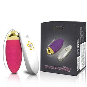 (QUEIMA DE ESTOQUE) Cápsula Vibratória Texturizada Wireless 10 Vibrações - MAN NUO DINI VIBRATING EGG