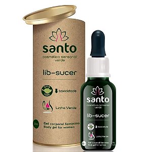 LIB-SUCER Gel Excitante Feminino Sugador de Clitóris 30ml - SANTO