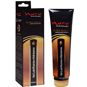 Gel Lubrificante e Hidratante Nuru Gold - Lubrificação Intensa 100ml