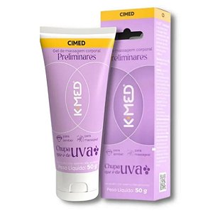 Lubrificante K-med Gel Preliminares - Chupa Que é de Uva - 50g