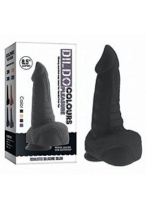 Prótese Grande Colorida Dildo Monstro 21,0 X 6,0 cm - 6845