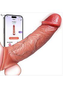Capa Peniana com Vibro na Cabeça - Controle APP - 9116