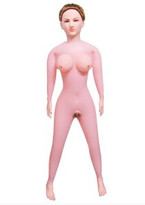 Boneca Inflável com Seios Fartos, Possui Vagina e Ânus Penetráveis - BN-014