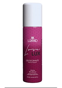 Desodorante Íntimo e Corporal Love Lux - Aroma Afrodisíaco - LUXXXO - 166ml / 90g