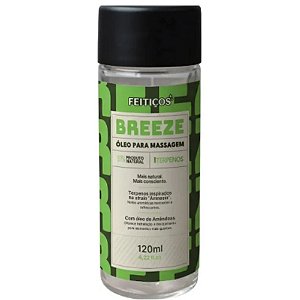 BREEZE - Óleo para Massagem com Terpenos - 120ml - Feitiços